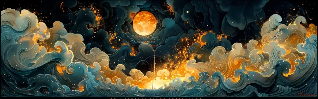 Illustration du rêve abîme