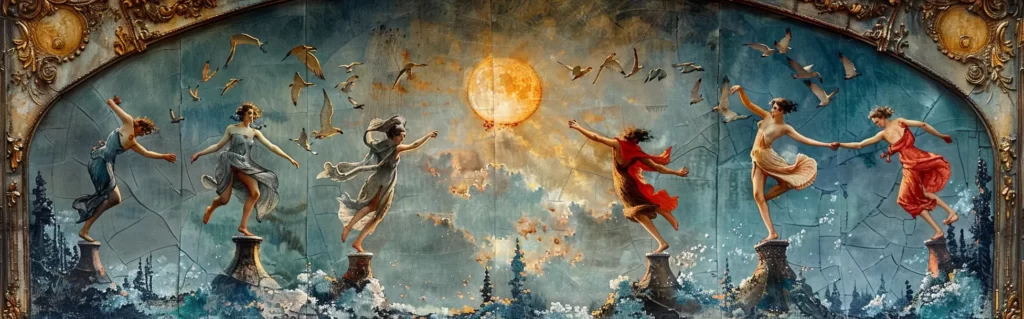 Illustration du rêve acrobates
