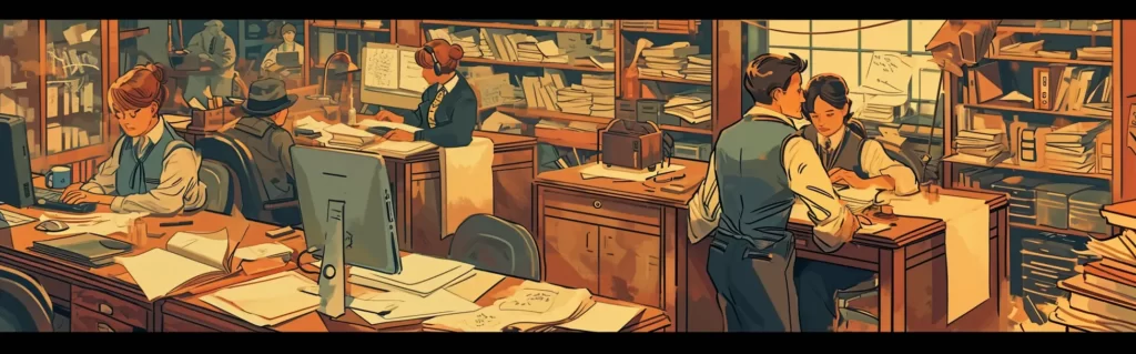 Illustration du rêve administration