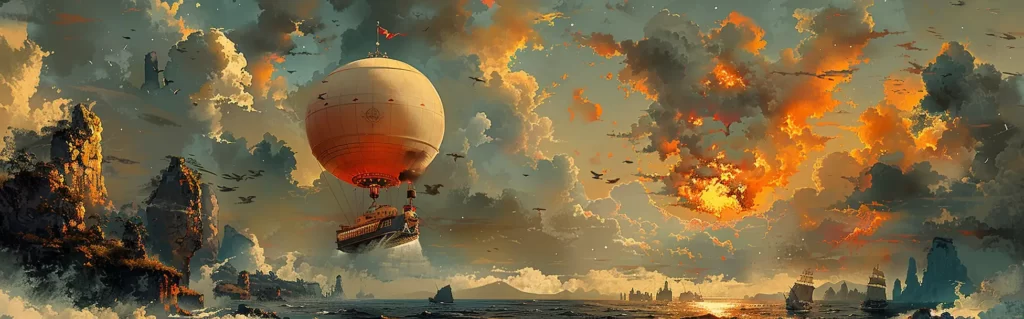 Illustration du rêve aéroglisseur
