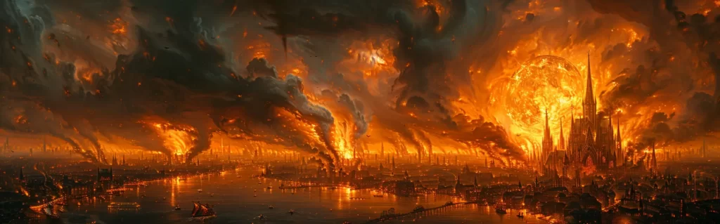 Illustration du rêve apocalypse