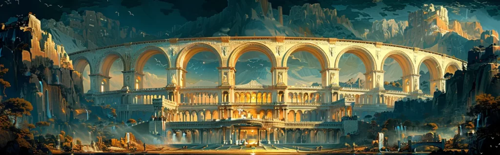 Illustration du rêve arènes