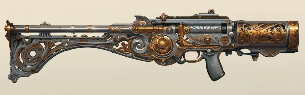 Illustration du rêve arme à feu
