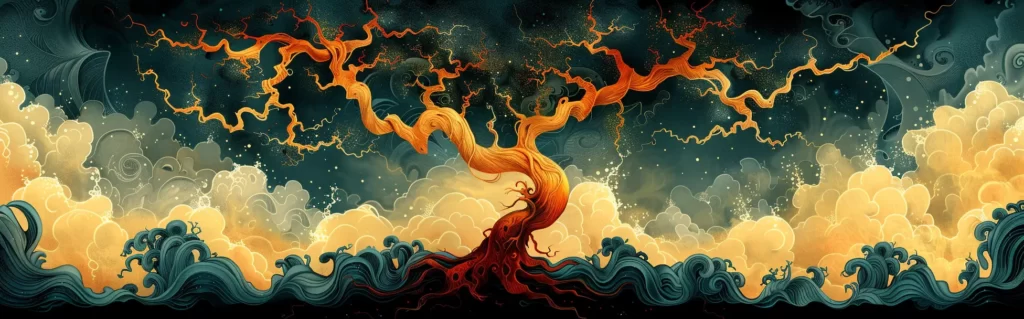 Illustration du rêve artères