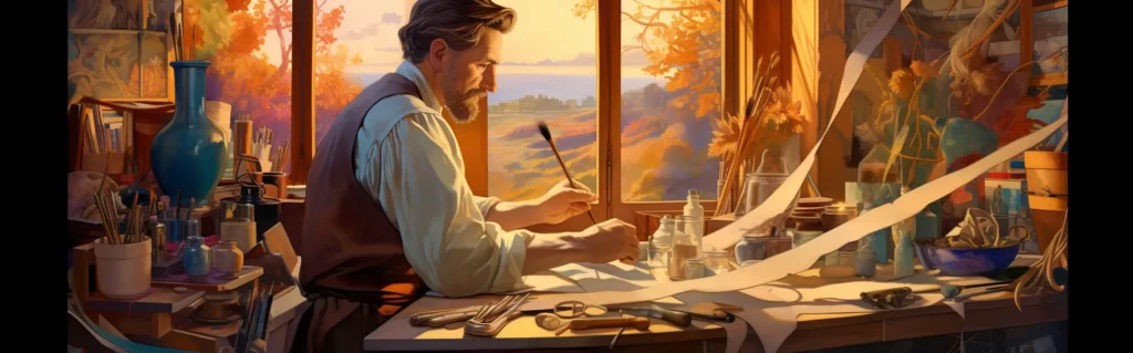 Illustration du rêve artiste