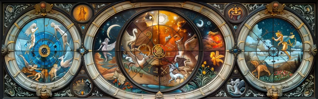 Illustration du rêve astrologie