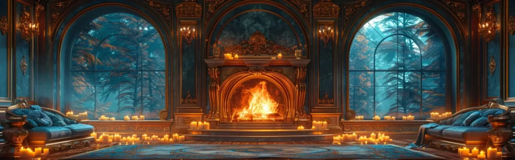 Illustration du rêve âtre