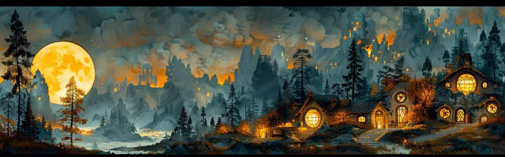 Illustration du rêve auberge