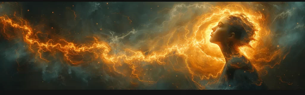 Illustration du rêve auréole