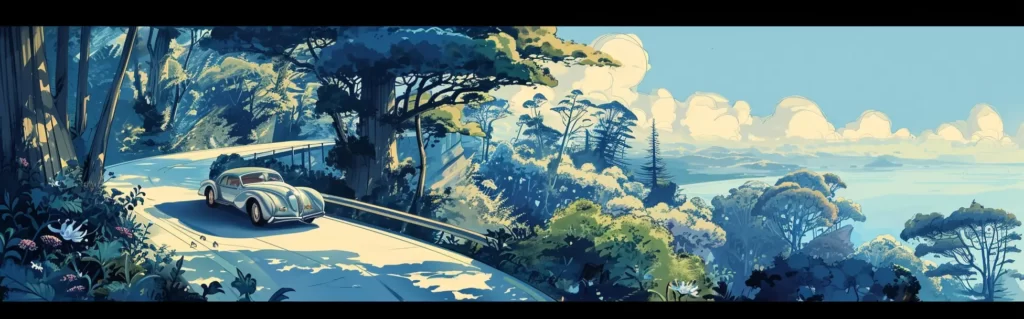 Illustration du rêve automobile