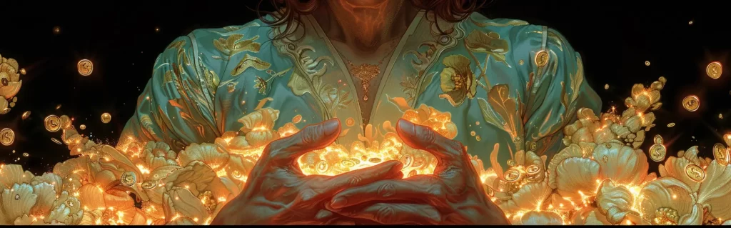 Illustration du rêve avare