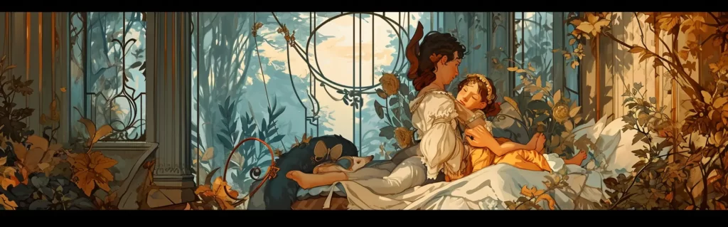 Illustration du rêve baby-sitting