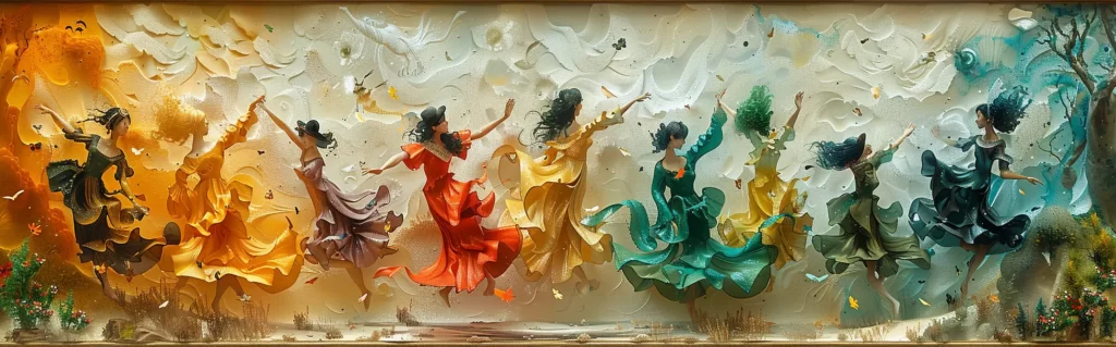 Illustration du rêve bacchantes