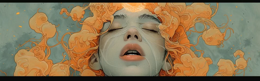 Illustration du rêve bâillon