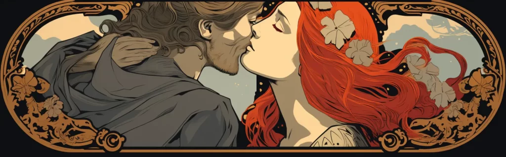 Illustration du rêve baiser