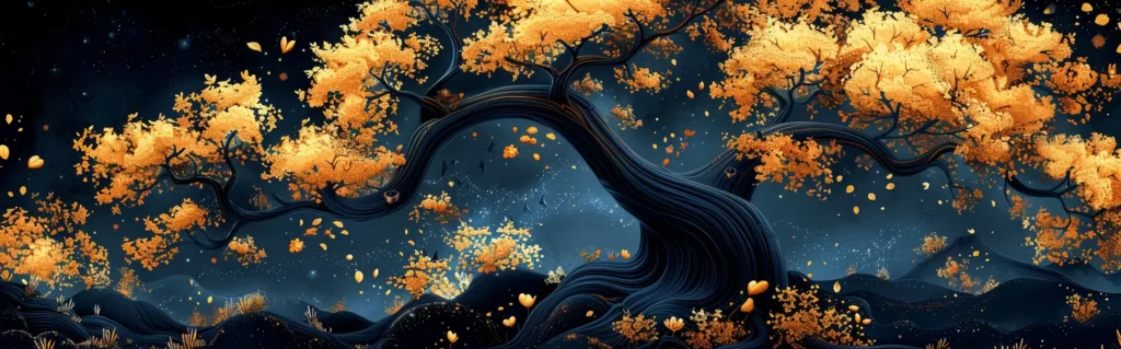 Illustration du rêve baldaquin