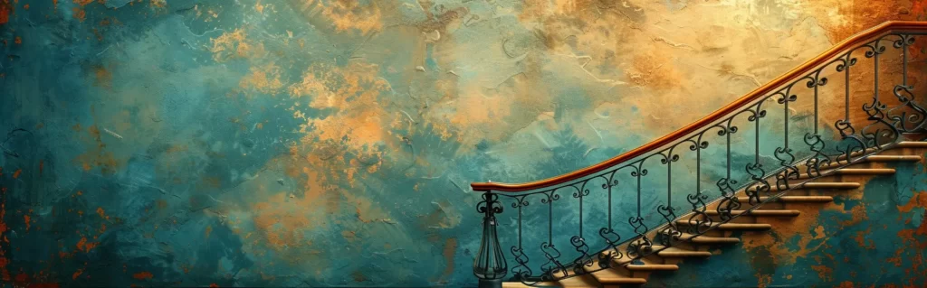 Illustration du rêve balustrade