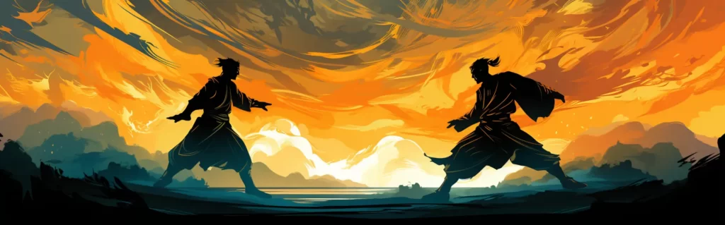 Illustration du rêve se battre