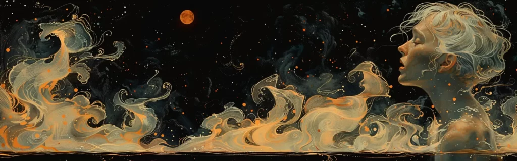 Illustration du rêve bégaye