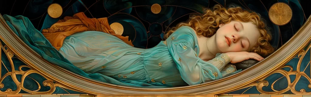 Illustration du rêve berceau