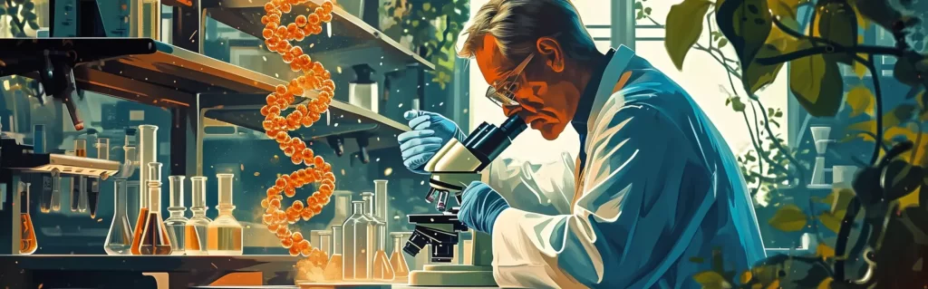 Illustration du rêve biologiste