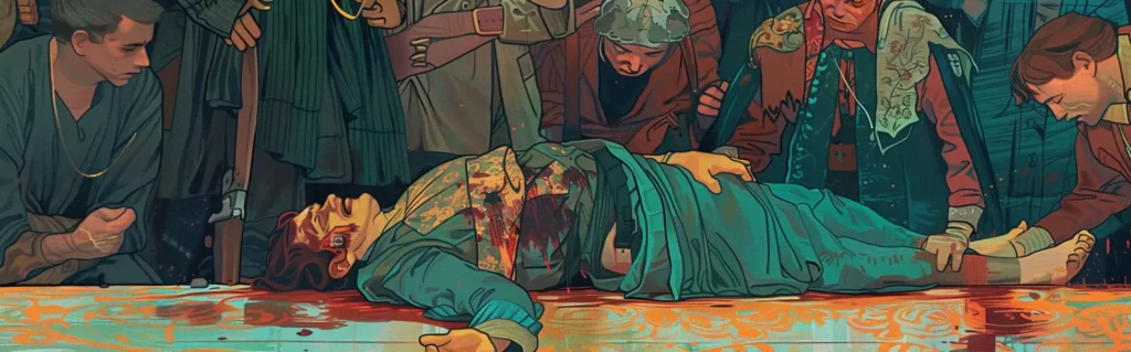 Illustration du rêve blessure