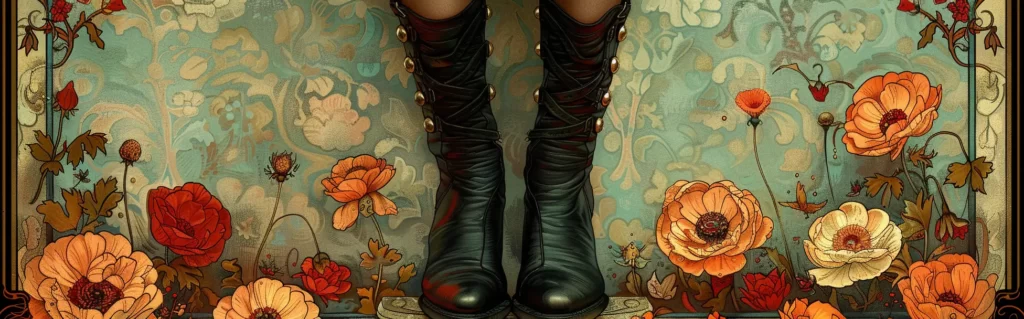 Illustration du rêve bottines