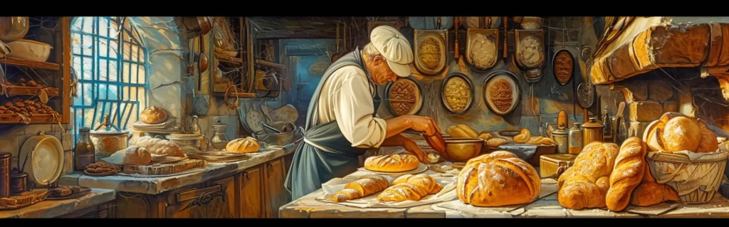 Illustration du rêve boulanger