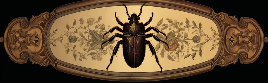 Illustration du rêve cafard