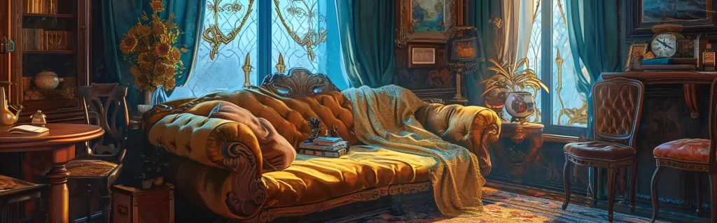 Illustration du rêve canapé