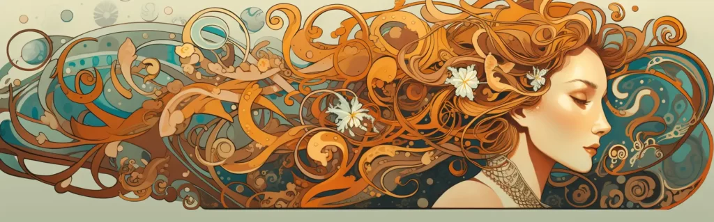 Illustration du rêve cheveux