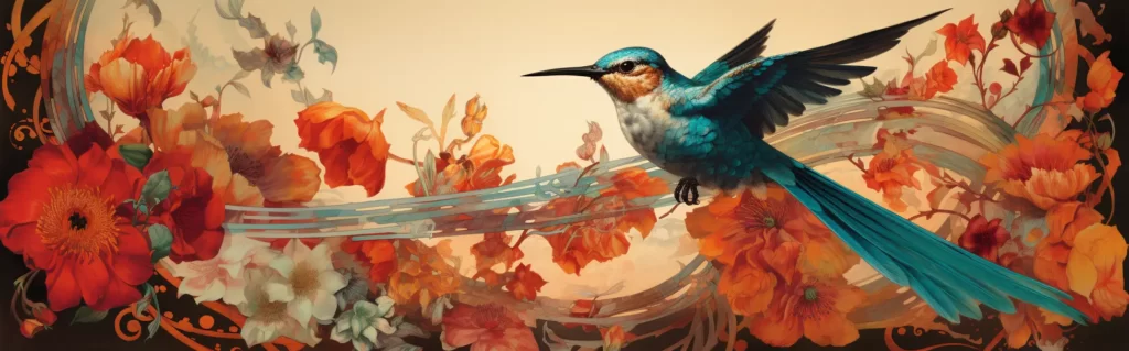 Illustration du rêve colibri