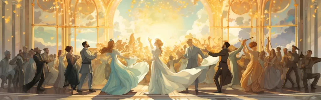 Illustration du rêve danse