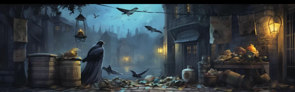 Illustration du rêve déchet