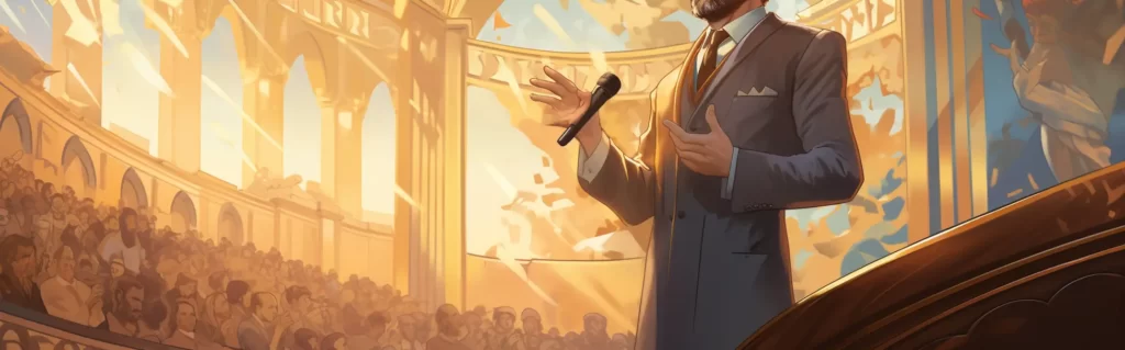 Illustration du rêve député