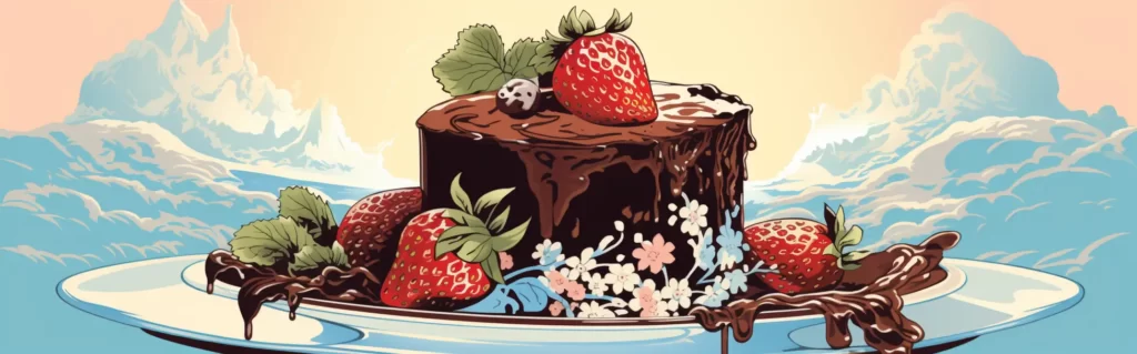 Illustration du rêve dessert
