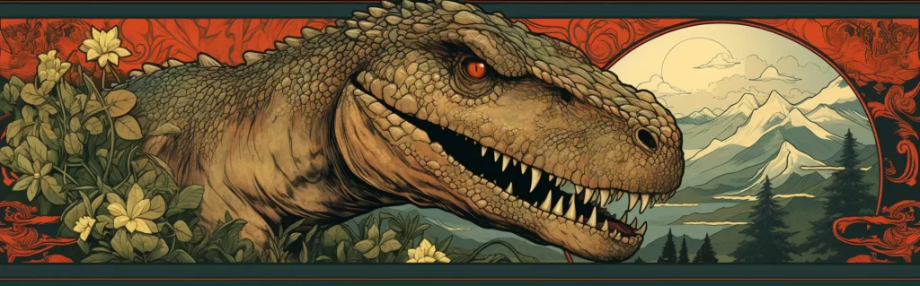 Illustration du rêve dinosaure