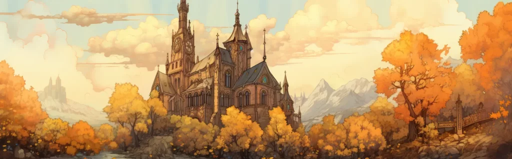 Illustration du rêve église