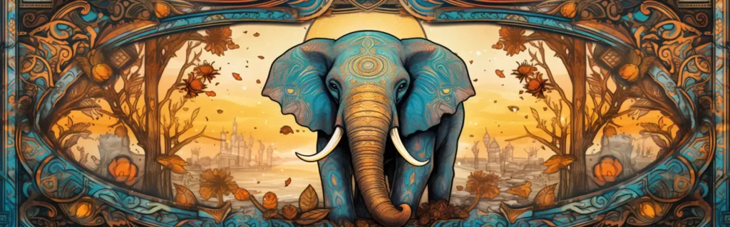 Illustration du rêve éléphant