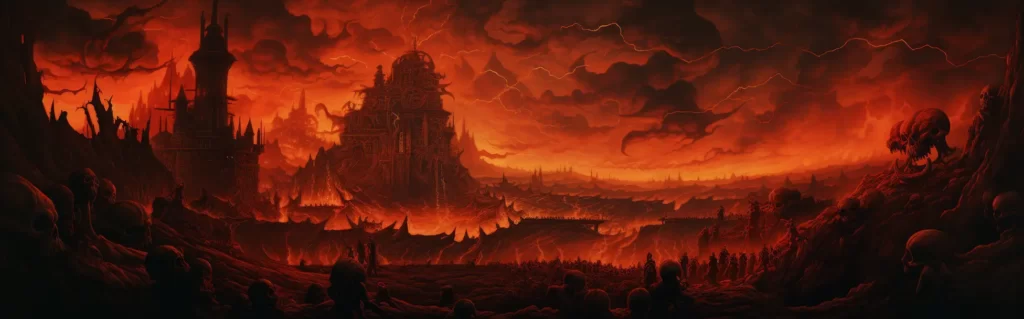 Illustration du rêve enfer