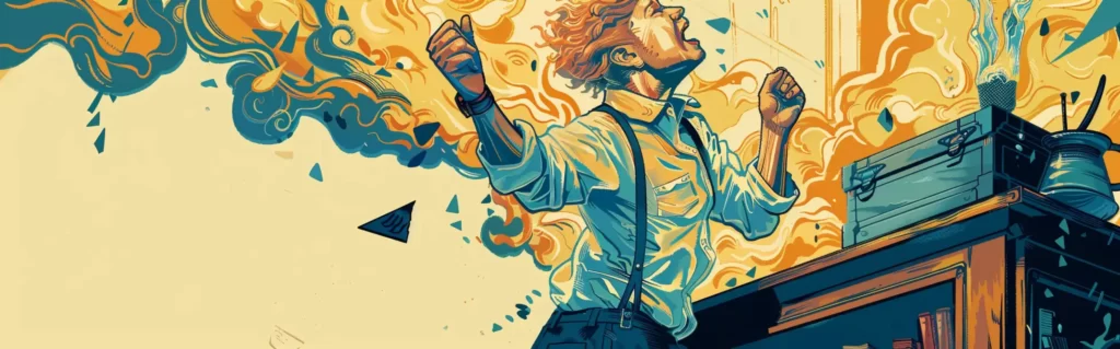 Illustration du rêve entreprendre