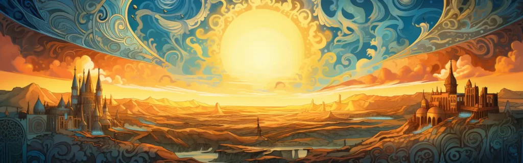 Illustration du rêve fin du monde