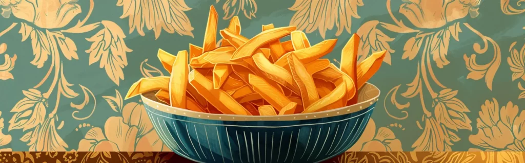 Illustration du rêve frites 
