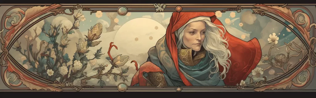 Illustration du rêve grand-mère