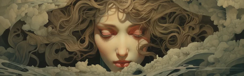 Illustration du rêve honte