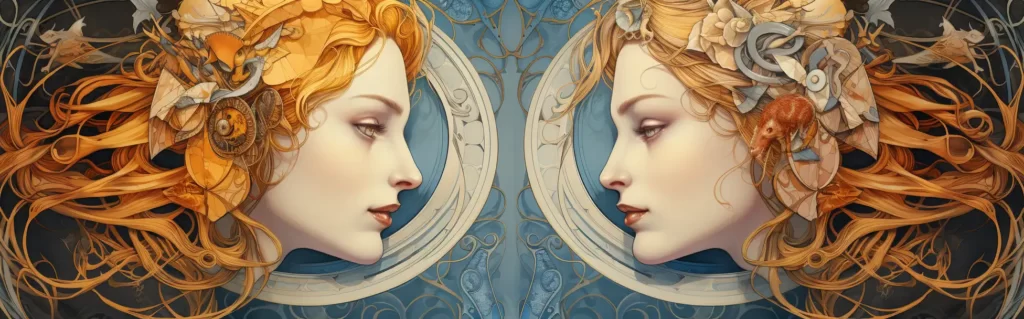 Illustration du rêve jumeaux