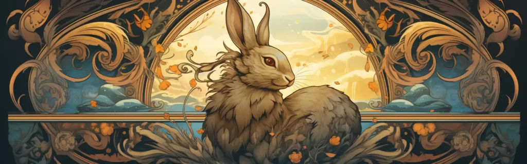 Illustration du rêve lapin