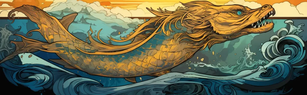 Illustration du rêve léviathan