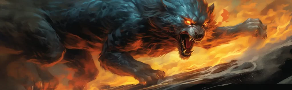 Illustration du rêve loup-garou