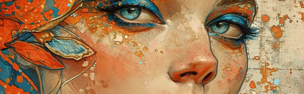 Illustration du rêve maquillage